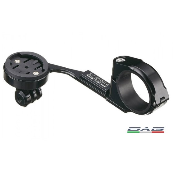 XON staffa supporto frontale garmin edge Gopro alluminio cnc nero